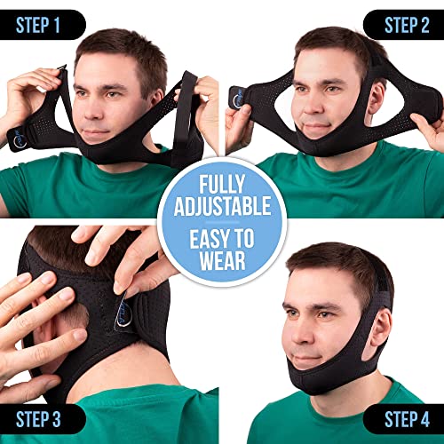 Anti Snoring Chin Strap, Large, Adjustable A9558