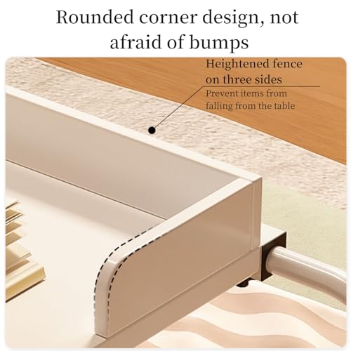 Adjustable Height Overbed Table with Wheels C4681