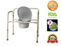 Gray Heavy Duty Bariatric Commode Chair I336176