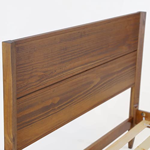 Queen Size Solid Wood Platform Bed D816322