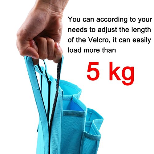 Large Pocket Hanging Storage Organizer (Light blue) T271034