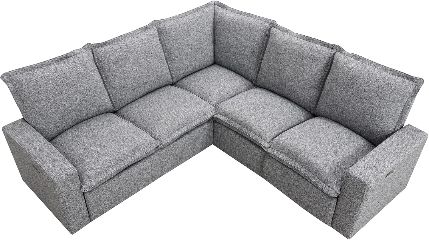 Modular Sectional Sofa with Power Recliner and USB Port Z74818