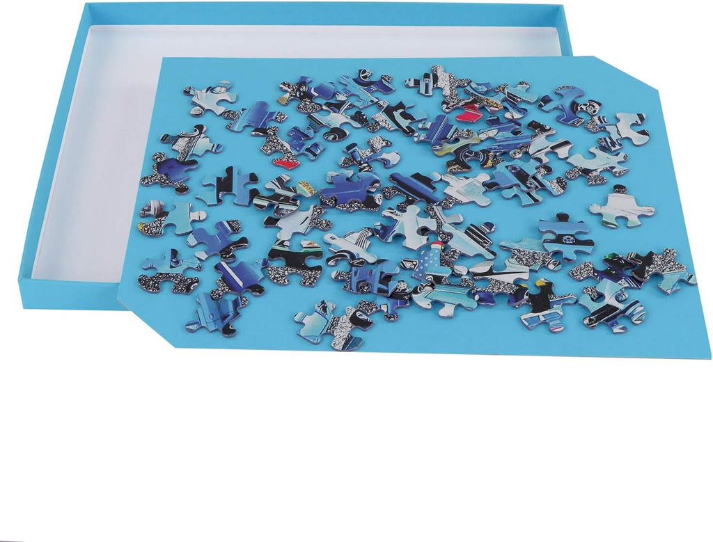 Set of 7 Nested Puzzle Tray Organizer Boxes R582