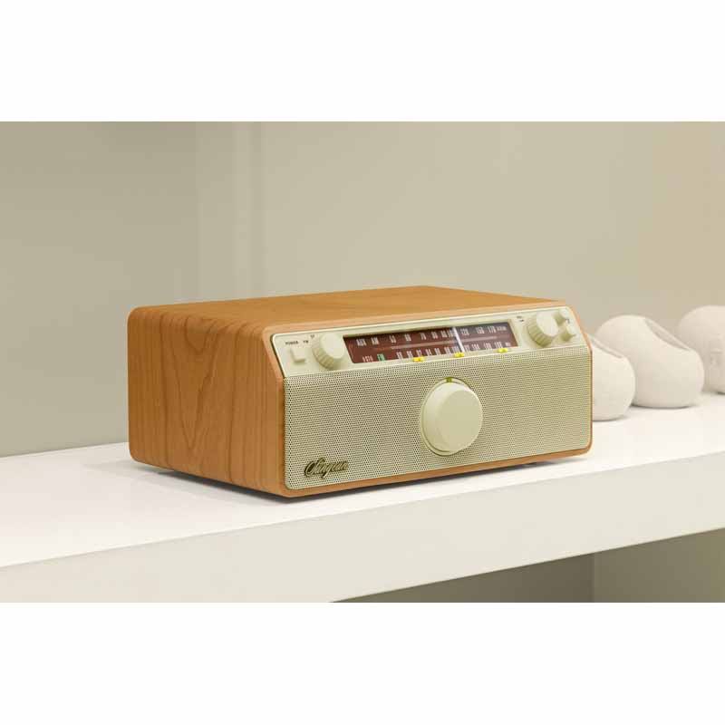 Analog Wooden Cabinet Receiver Z787074