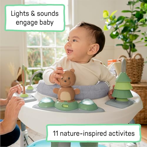 2-in-1 Baby Activity Center Jumper and Table with Infant Toys O935092