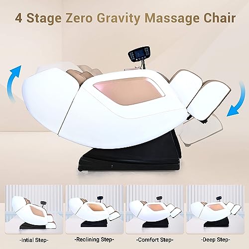 Full Body Zero Gravity Shiatsu Massage Chair with Heat D28838