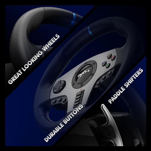 Racing Wheel with Shifter and Pedal for PS4, PC, PS3, Xbox M965