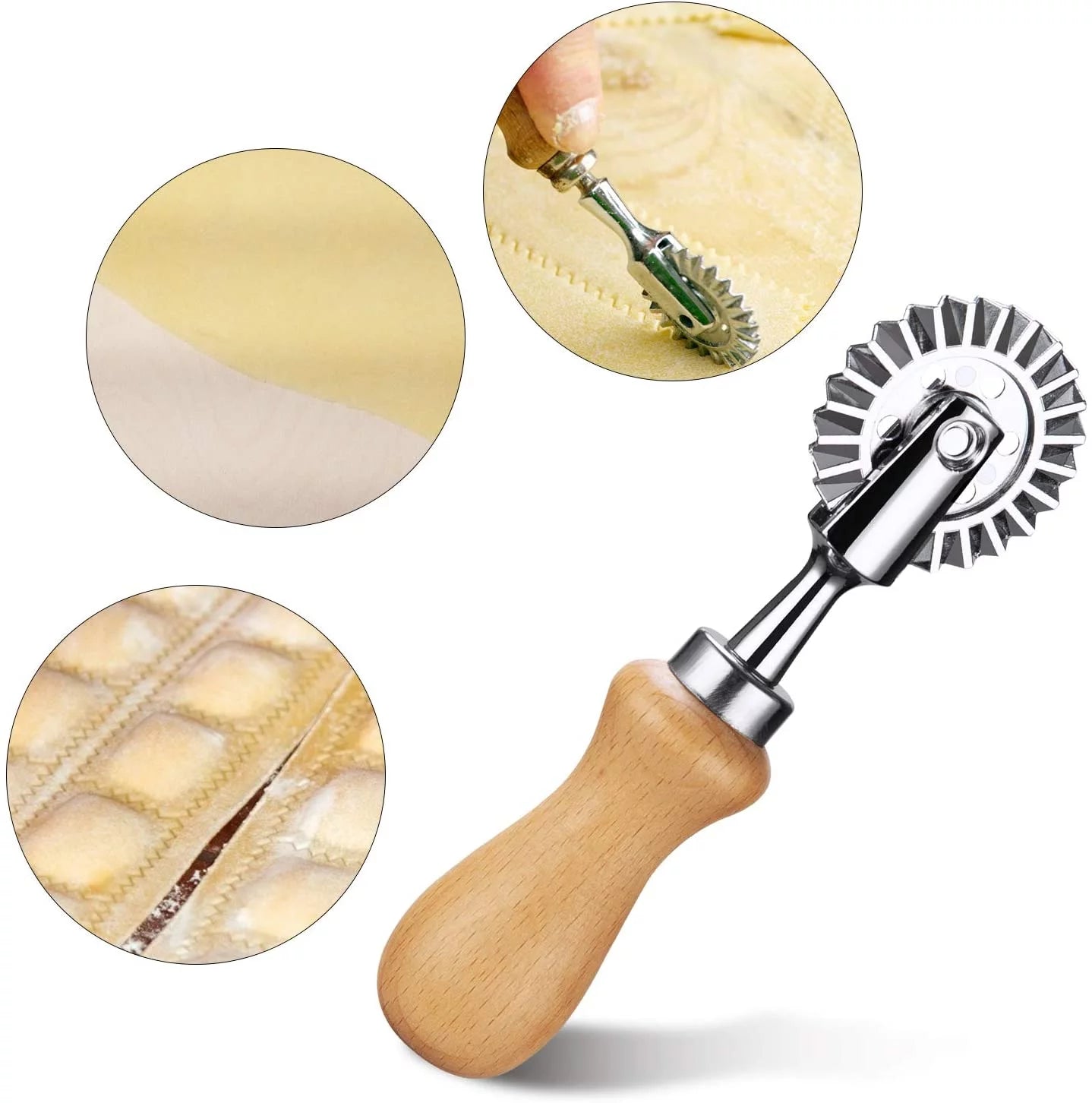Pasta Maker Cutter Wheel, 1.3" K3701