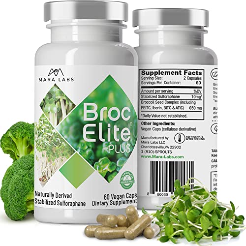 30 Vegetable Capsules Broccoli Supplement M456710