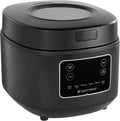 12 Cups Black Rice Cooker with Steam Basket F566820