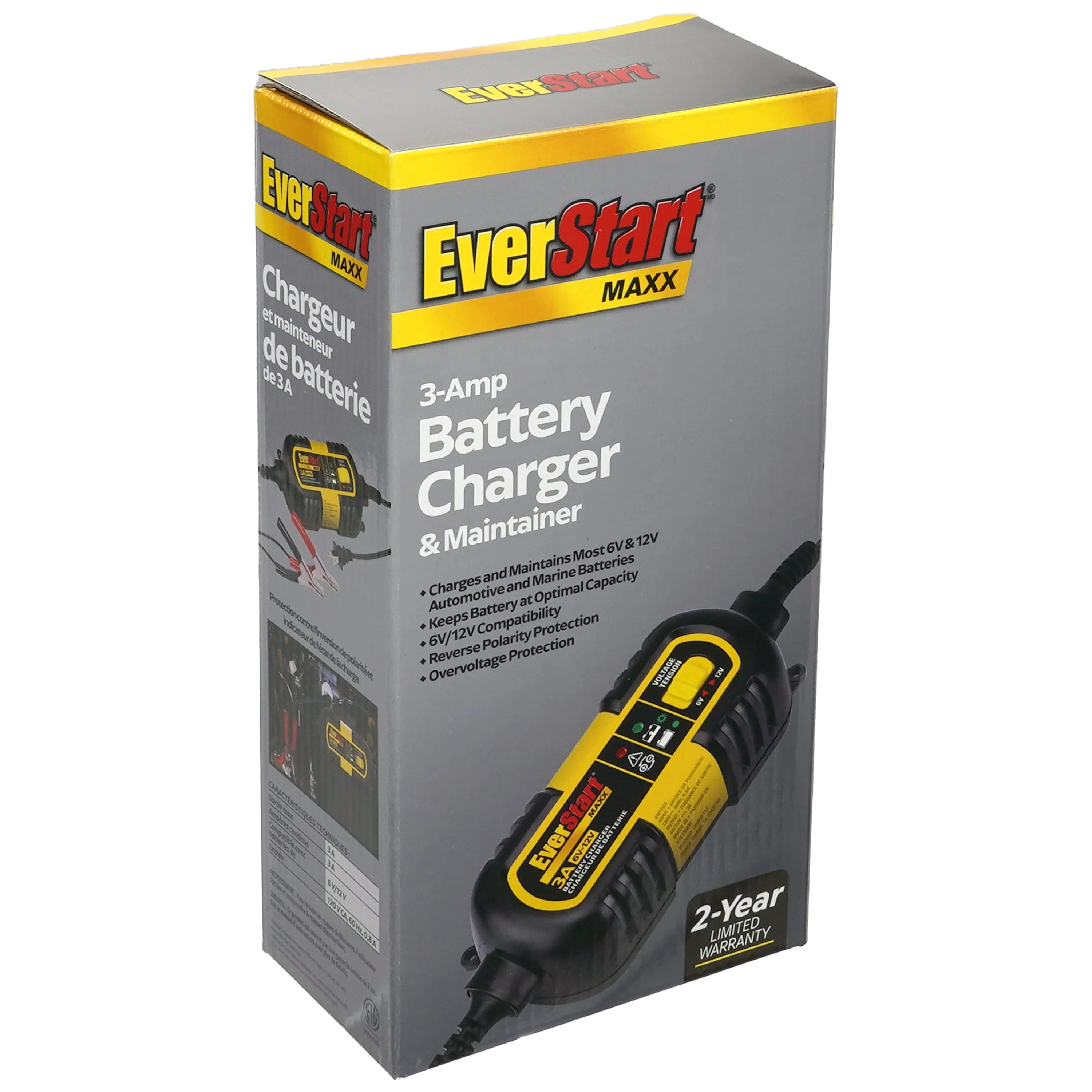 3 Amp 6V/12V Automotive Battery Charger A387