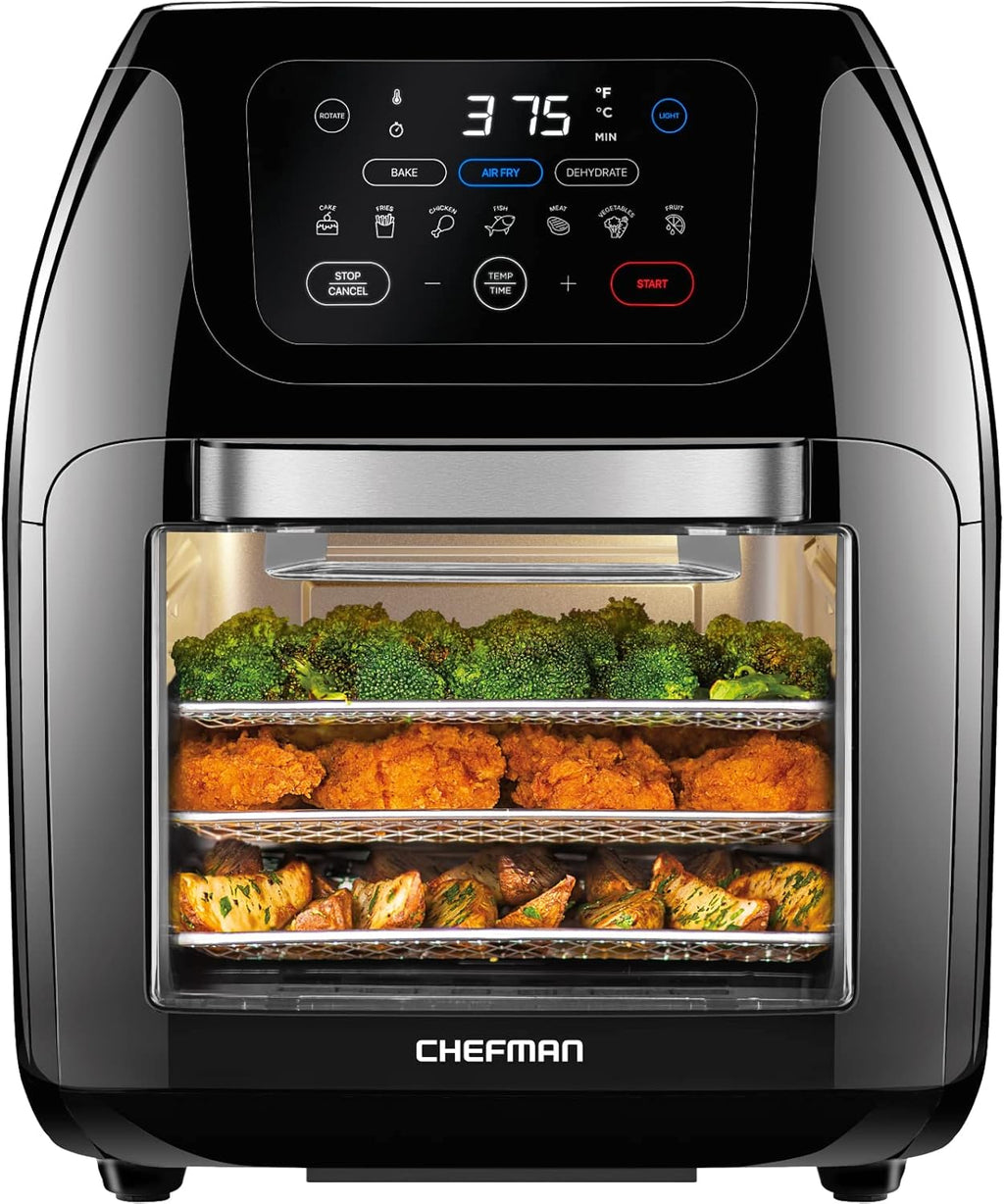 10L Air Fryer with Rotisserie and Dehydrator Q6330