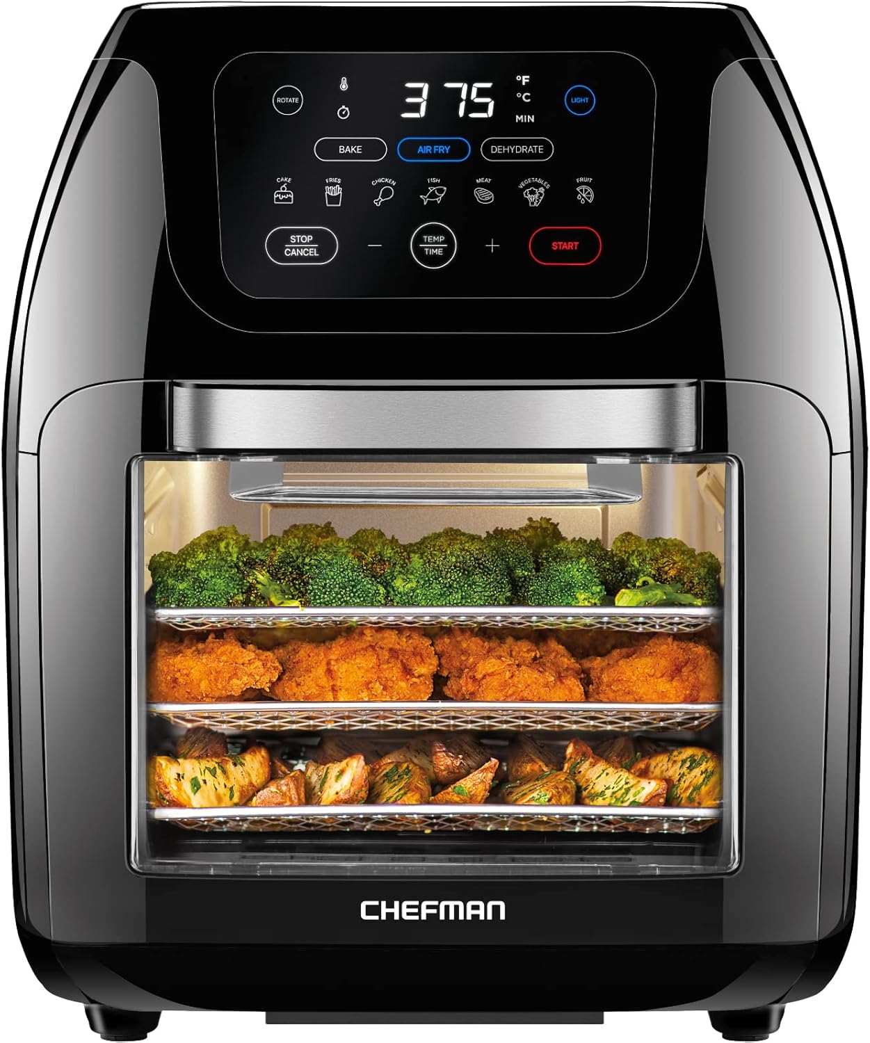 10L Air Fryer with Rotisserie and Dehydrator Q6330