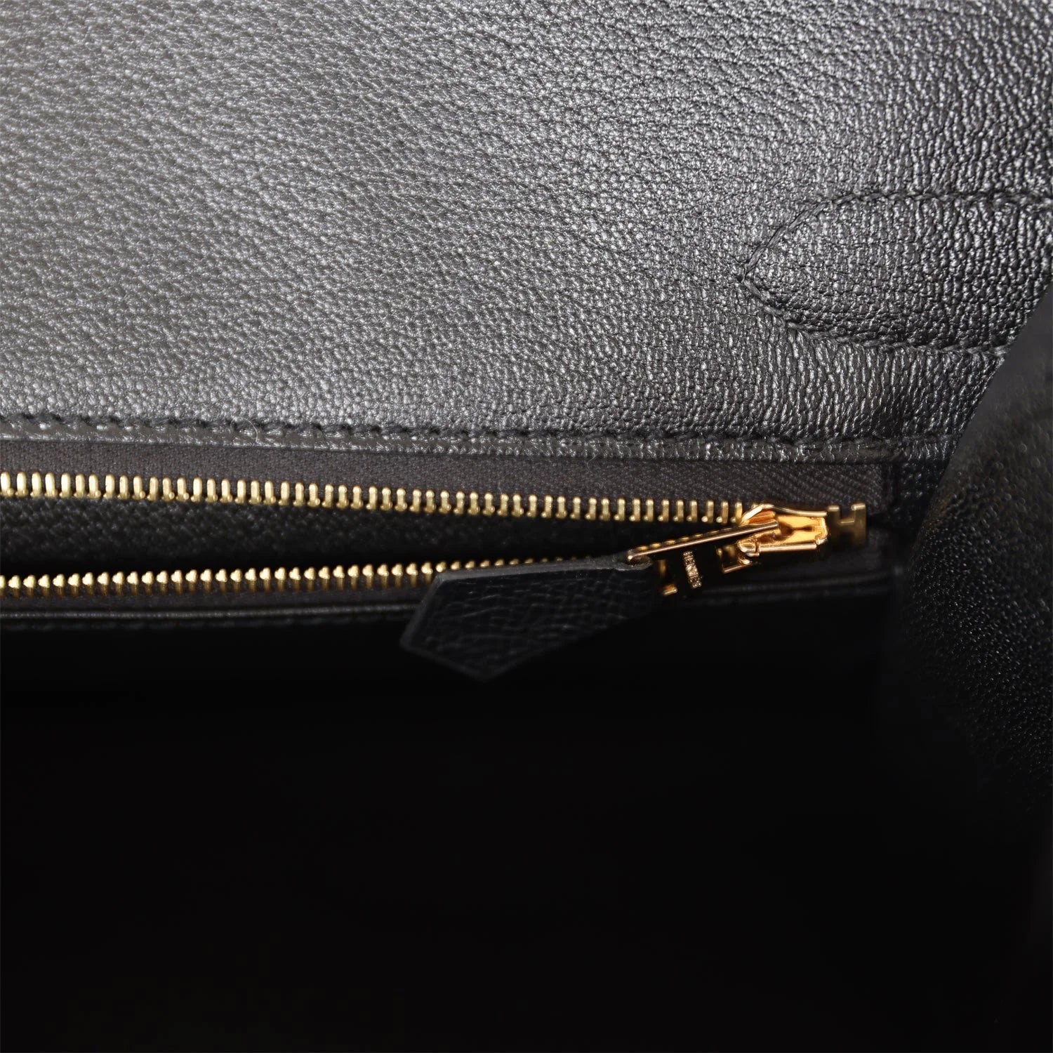 Black Epsom Leather Birkin 30 T46003