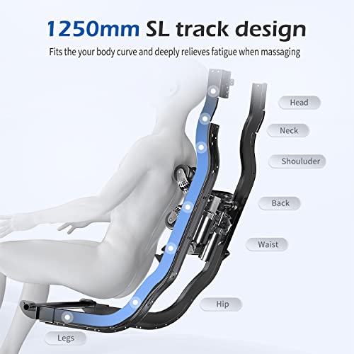 White Full Body Massage Recliner Chair J5574