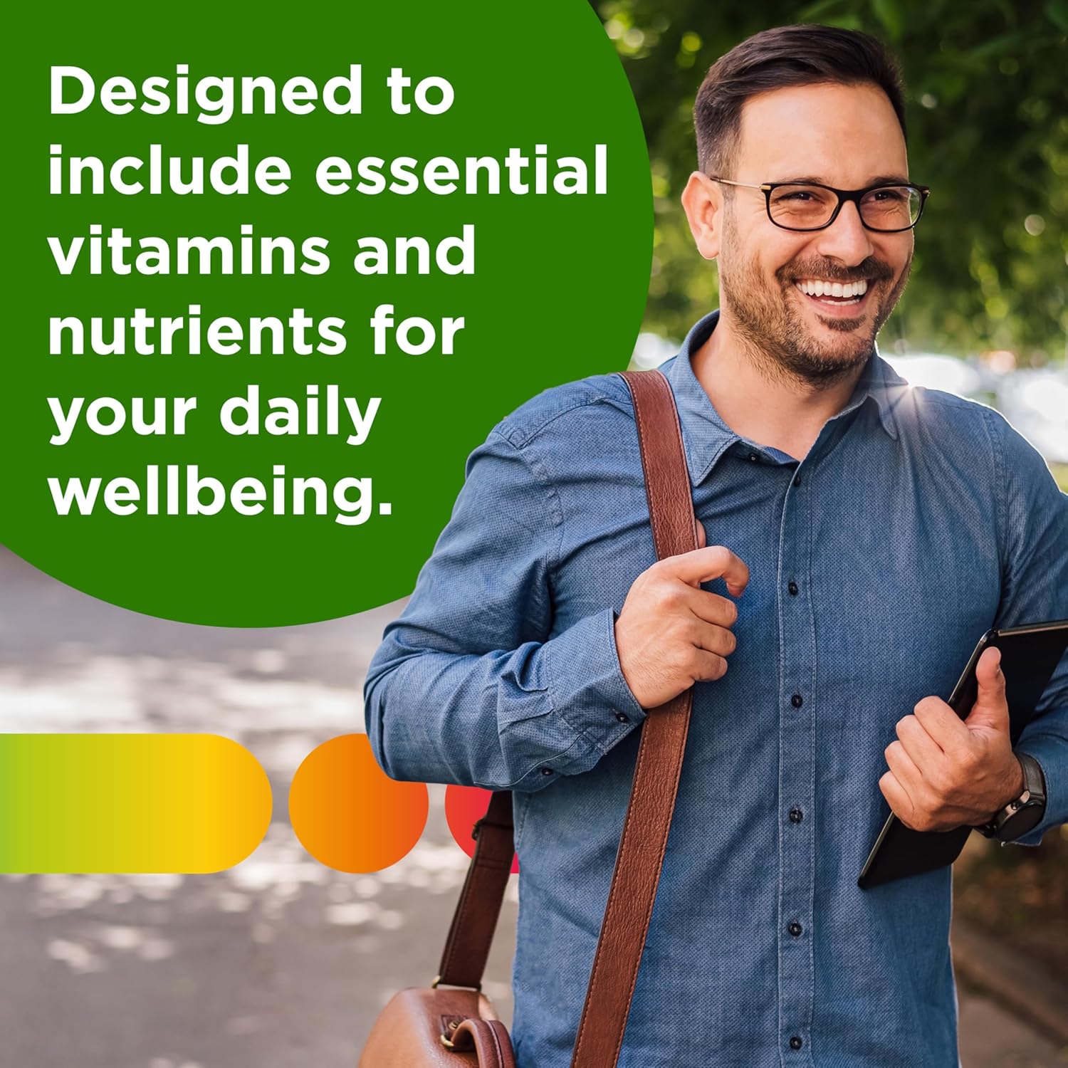 200 Count Adult Multivitamin Supplement with Zinc, Vitamin D3, B Vitamins S85919