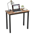 Black Metal Frame Small Computer Desk I9966