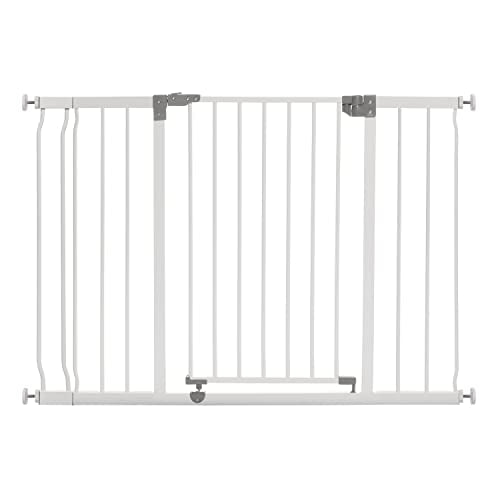 White Extra-Wide Baby Safety Gate K8534