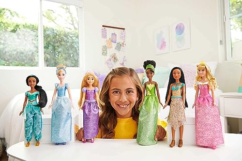 13 Princess Fashion Dolls with Sparkling Clothing and Accessories G795922