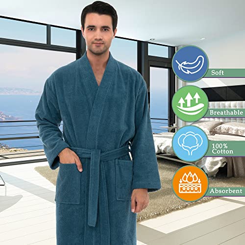 100% Cotton Terry Cloth Bathrobe W796