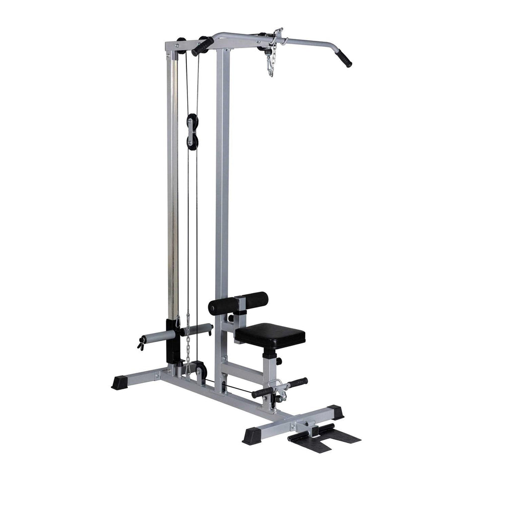 Lat Pull Down Machine Low Row Bar Cable Fitness Gym I9957