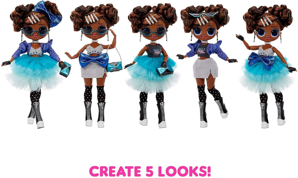 Fashion Doll with 20 Surprises, 5 Fashion Looks, Multicolor R563