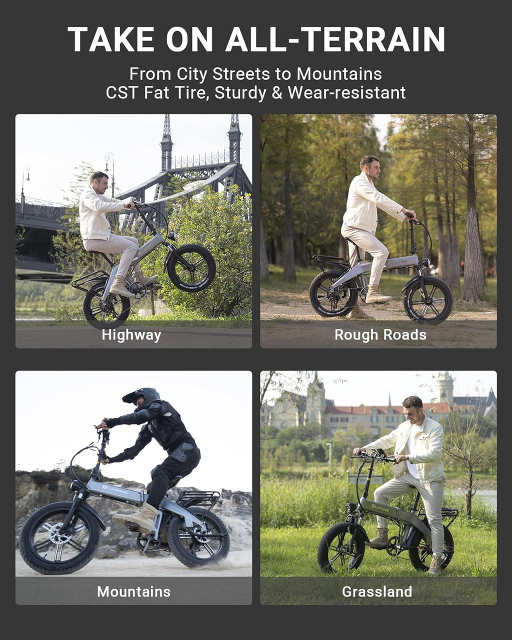 20" Fat Tire Folding Electric Bike G100199