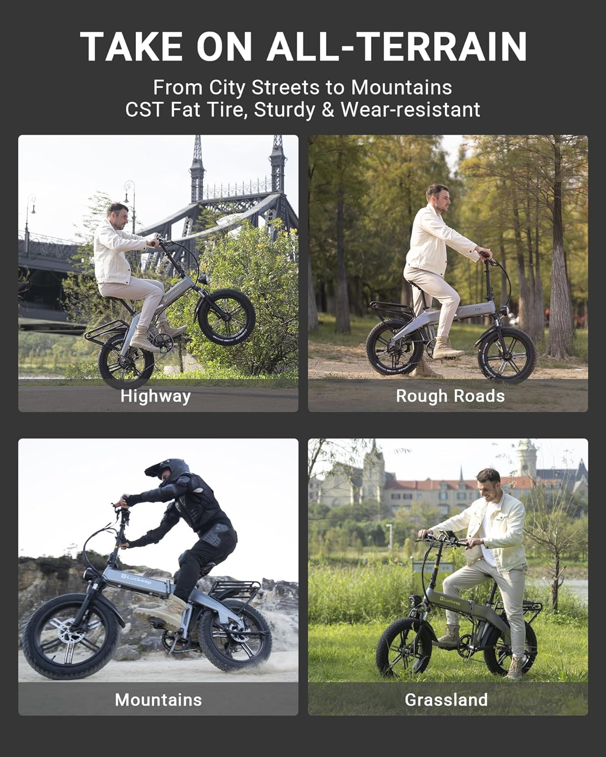20" Fat Tire Folding Electric Bike G100199
