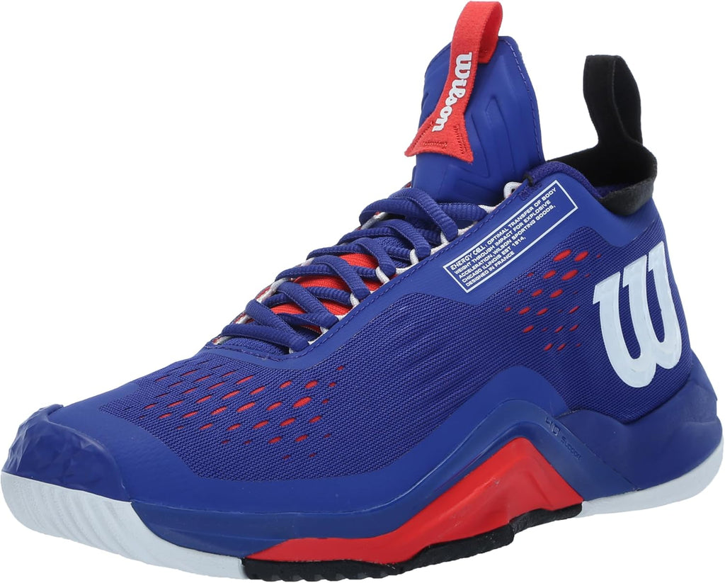 Blue/Black/Poppy Red Men's Tennis Shoe S5929
