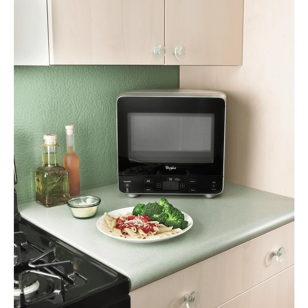 0.5 Cu. Ft. Stainless Look Countertop Microwave L2562