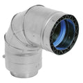 90 Degree Double Wall Elbow for 5 inch Vent Pipe K590