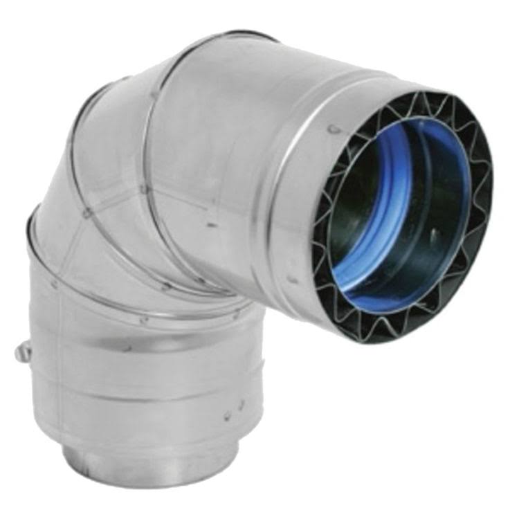 90 Degree Double Wall Elbow for 5 inch Vent Pipe K590