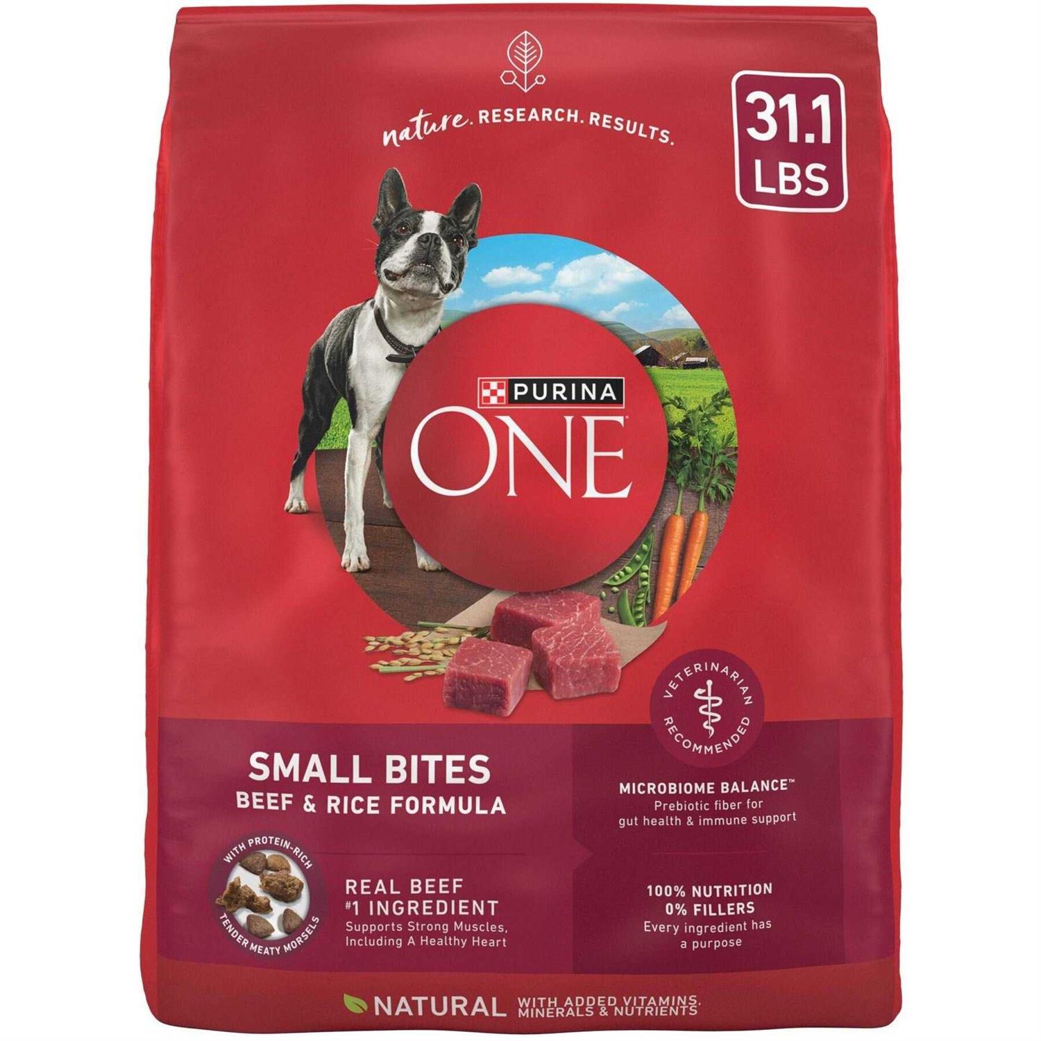 Small Bites Beef & Rice Formula Dry Dog Food Z93106