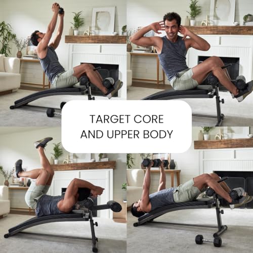 Sit Up Bench with Reverse Crunch Handle D49816