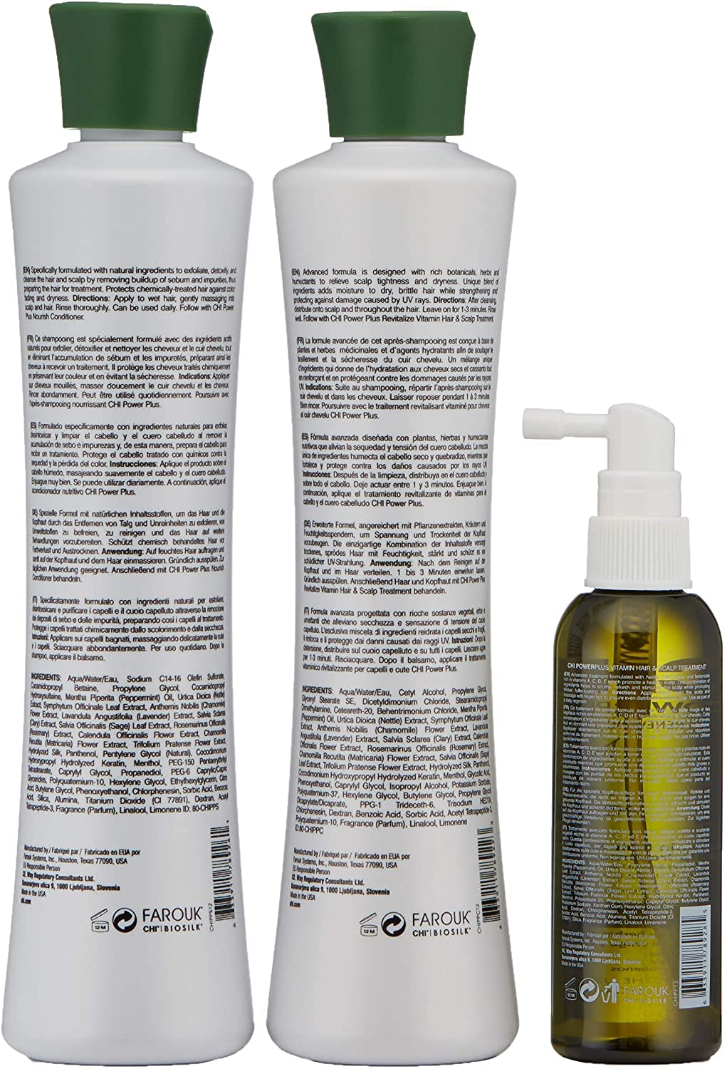 Powerplus Starter Kit with Shampoo, Conditioner and Scalp Treatment J586326