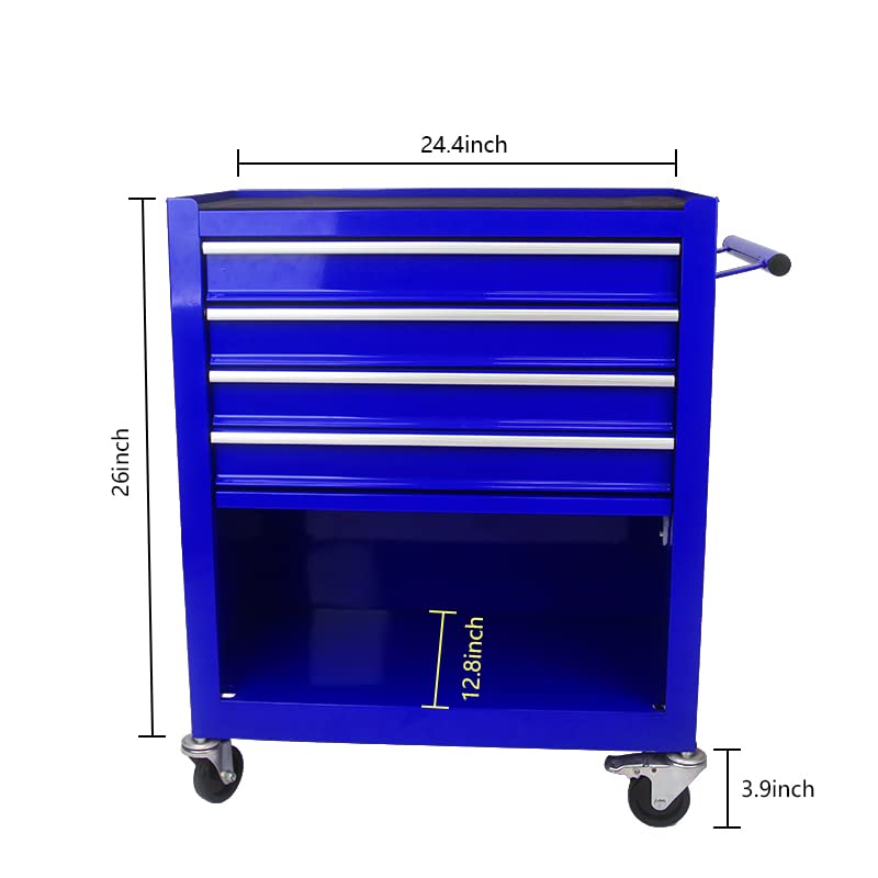 4-Drawer Metal Rolling Tool Chest D176676