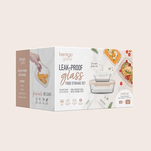 4-Piece Glass Food Storage Set Y965