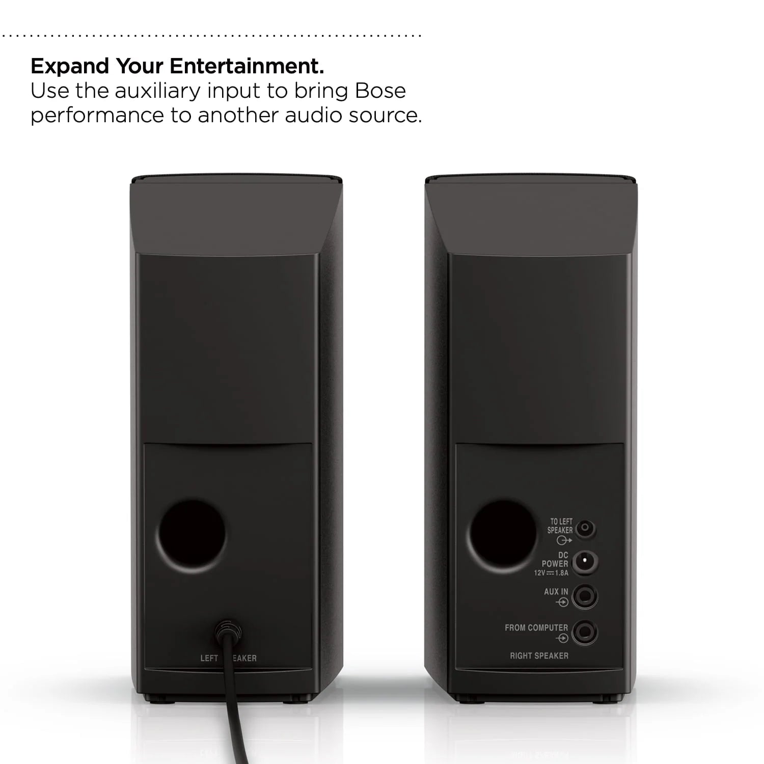 2 speakers per pack, 7.5 inches Computer Speaker System B668