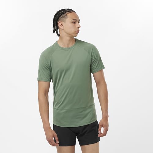 Men's Cross Run Ss Tee M-Citronelle-Sulphur S K855324