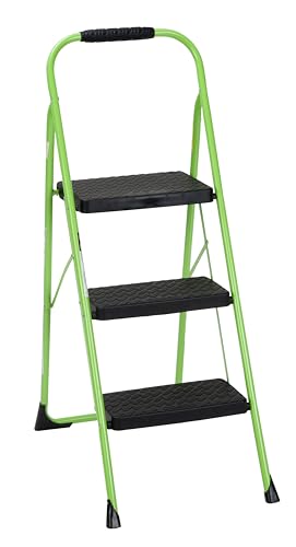 Gray Steel Step Stool B8859
