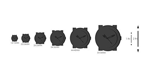 Black Patterned Dial 43mm Quartz Watch Q900