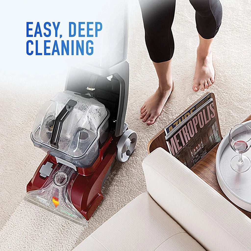 Red Upright Carpet Cleaner Machine F63861