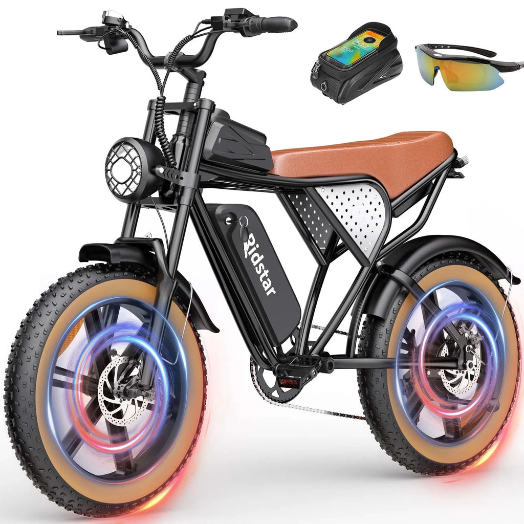 1000W 48V 15.6AH 20" Fat Tire Electric Bike F23615