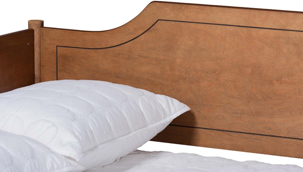 Walnut Brown Finished Wood Full Size Daybed G792613