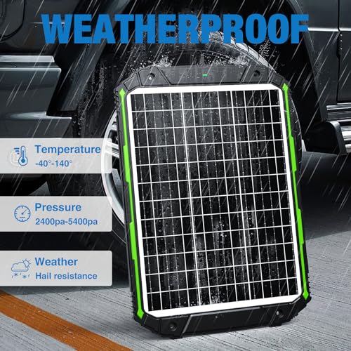 25 Watt 12 Volt Solar Panel Battery Charger with MPPT Charge Controller Q9468