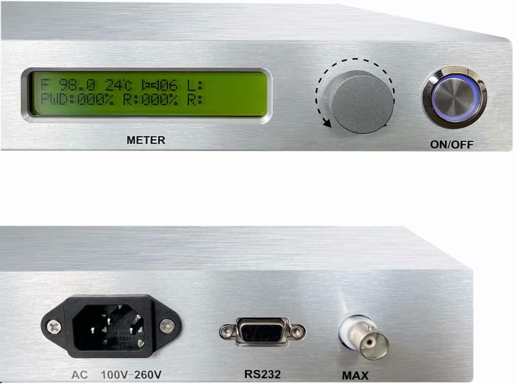 150W Long Range FM Broadcast Transmitter with Antenna Cable E532691
