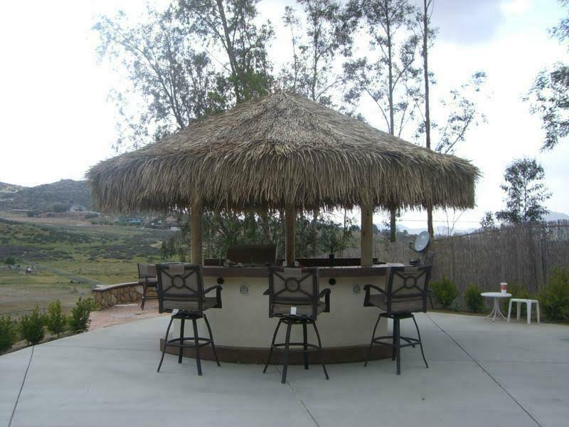 9 ft Mexican Thatch Umbrella Cover J899