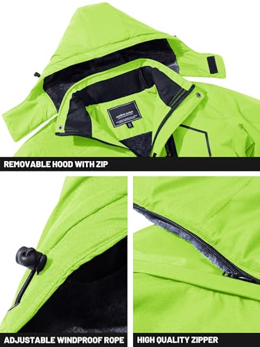 Waterproof Insulated Ski Jacket with Hood Z5808