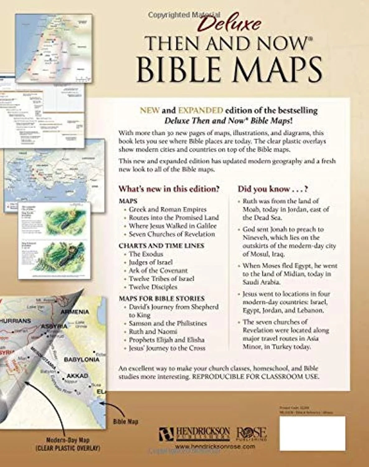 Bible Maps (Hardcover) B239447