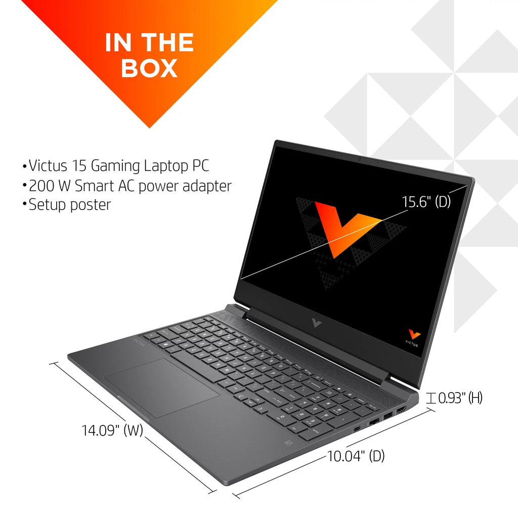 15.6" 144Hz Gaming Laptop, Intel Core i5-12500H, 16GB RAM, 512GB SSD B90307